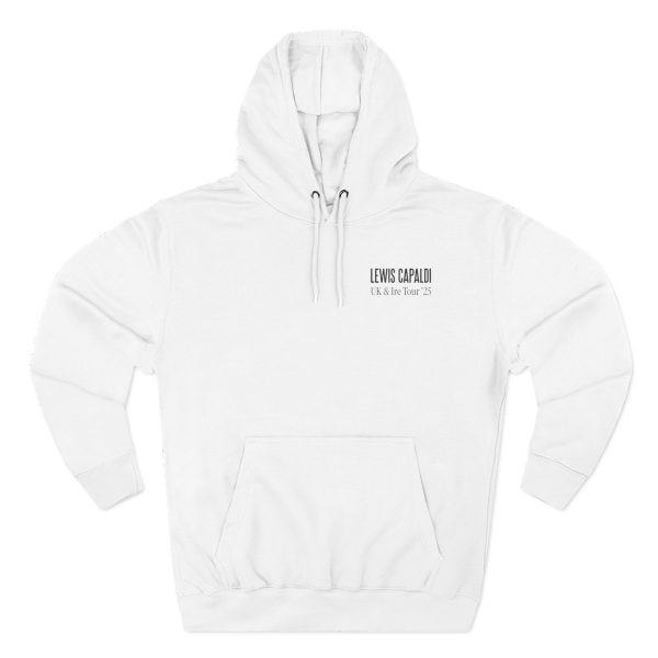 Lewis Capaldi Flowers Dateback Three-Panel Fleece Hoodie