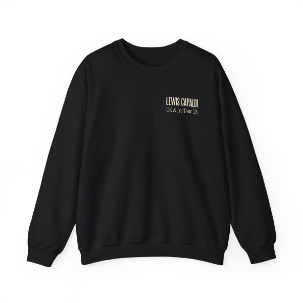 Lewis Capaldi Flowers Dateback Unisex Heavy Blend™ Crewneck Sweatshirt
